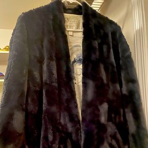 Anthropologie faux fur jacket